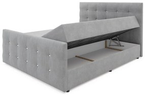 Čalúnená posteľ boxspring NAOMI, 180x200, cosmic 10