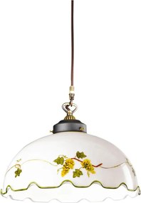 Kolarz 731.32.112 - Závesný luster na lanku NONNA 1xE27/75W/230V pr. 36 cm vínová