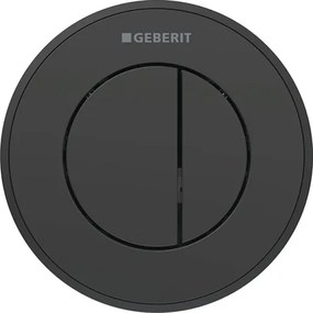 Geberit typ 10 ovládacie tlačidlo plast čierne 116.056.DW.1