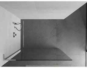 Mexen Kioto L, sprchová zástena Walk-In 115 x 200 cm, 8mm číre sklo, chrómový profil, 800-115-103-01-00