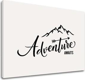 Motivačný obraz na stenu Adventure awaits_002