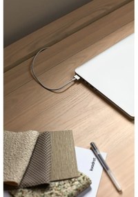 Pracovný stôl v dekore jaseňa 136x68 cm Atlas - Teulat