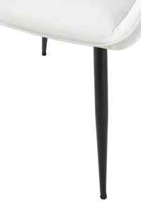 Jedálenská stolička - látka Vessa - krémová