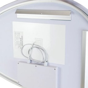 Mereo Mereo, LED zrkadlo elipsa 80x50 cm, zadné osvetlenie a odhmlievanie, MER-CN184