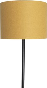 Stojacia lampa Hailey Yellow 163cm