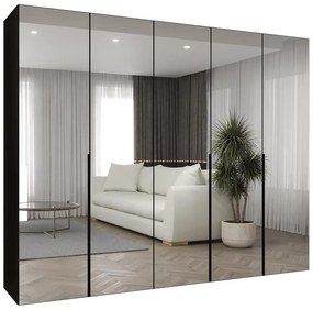 Skriňa Alicante III 250 čierna