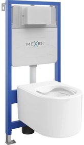 Mexen Fenix Slim, podomietkový modul a závesné WC Sofia, biela, 6103354XX00