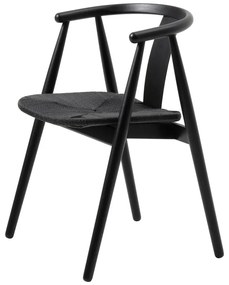 Čierna jedálenská stolička Relate – Unique Furniture