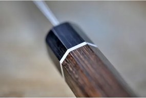 nůž na chléb a pečivo Bread 220 mm Suncraft VG-10 Black Damascus