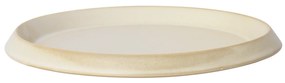 Ferm Living Kameninový tanier Erena Cream Ø 22 cm