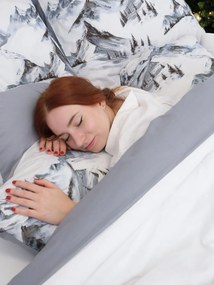 Vianočné francúzske bavlnené obliečky Renforcé - Hory