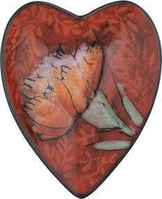 Miska v tvare srdca Kimara Studio 18x22, červená