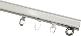 Záclonová koľajnička Deluxe 150 cm, komplet, biela%