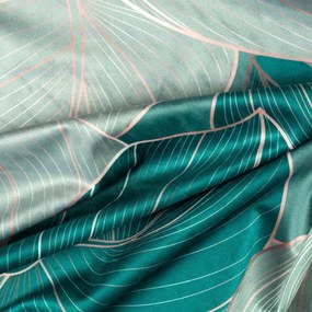 ZATEMŇOVACÍ ZÁVES NA KRÚŽKOCH LIMITED COLLECTION SALVIA1 140X250 CM ZELENÁ