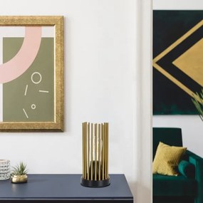 Rabalux 74021 - Stolná lampa ROXAS 1xE27/40W/230V