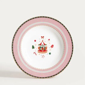 Hlboký tanier CIRCORIA s vianočným vzorom 761690