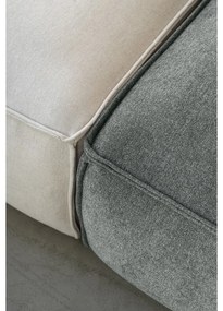 Biely modul pohovky (variabilný) Flex Felix – Miuform