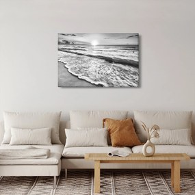 Obraz - Západ slnka pri mori (90x60 cm)