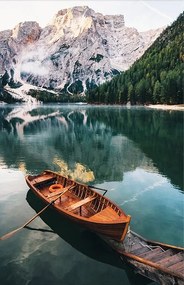 Fototapeta na dvere MOUTAIN LAKE 86x200 cm