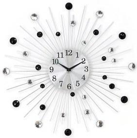 Hodiny GH2316 50x4 cm diamond black