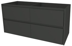 Mereo Opto, kúpeľňová skrinka 121 cm, Multidecor, Šedá antracit, MER-CN993SSEAN