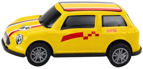 LEAN TOYS Sada farebných áut – 12 kusov