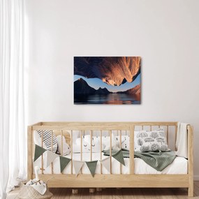 Obraz - 3D útesy (70x50 cm)