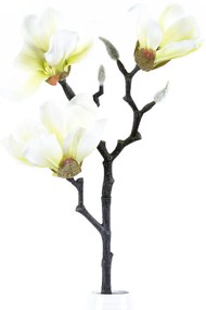 Umelá kvetina Magnólia biela, 55 cm