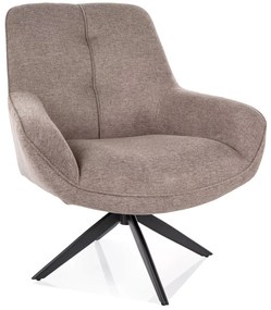 Otočné křeslo HANA Brego béžové