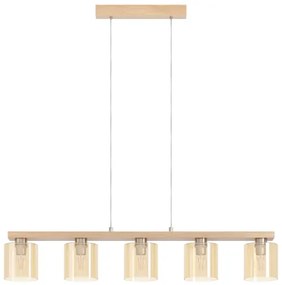 Eglo 901292 - Luster na lanku CASTRALVO 5xE27/28W/230V