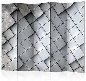 Paraván - Gray background 3D II [Room Dividers]
