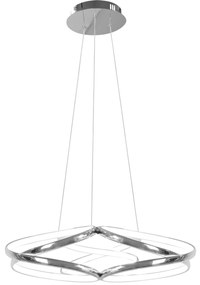 Toolight - LED závesná lampa APP795-CP, chrómová, OSW-05501