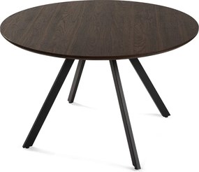 Noela Jedálenský set GYRUS 120 hnedý + 4x stolička MARIE zelená