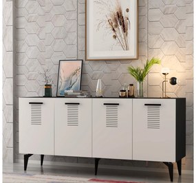 Skrinka Vipapo 5 (antracit + biela) . Vlastná spoľahlivá doprava až k Vám domov. 1093479