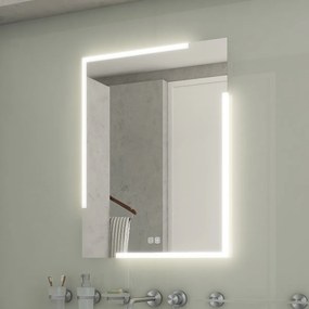 Nimco LED zrkadlo 600x800 s dvoma dotykovými senzormi - ZP 14002VX