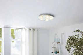 EGLO Stropné LED osvetlenie ABIOLA 1, 5,4W, teplá biela, 35cm, okrúhle
