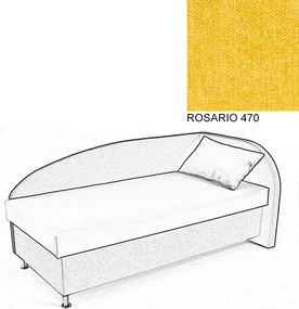 AVA NAVI, PRAVÁ 90x200 Varianta: ROSARIO 470