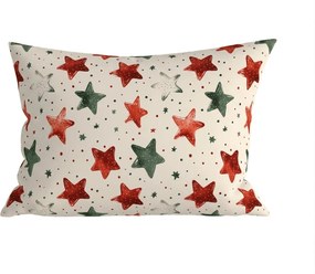 Obliečka na vankúš z mikrovlákna COLORFUL STARS 50x70 cm, farebný
