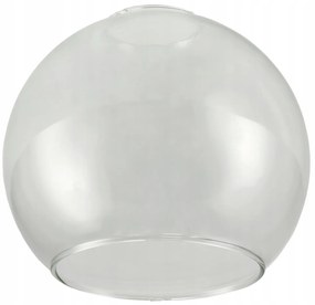 BERGE LOFT LED nástenné stropné svietidlo 1x E27 priehľadná sklenená guľa