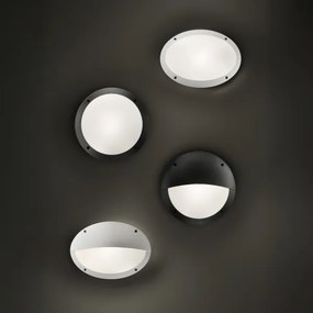 Ideal Lux - Vonkajšie nástenné svietidlo LUCIA 1xE27/23W/230V IP66 čierna