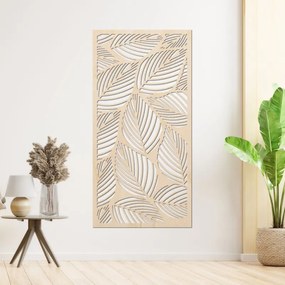 Drevený obraz na stenu listy | SENTOP PR0268