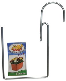 Kovový držiak na kvetináč Siestula – Plastia