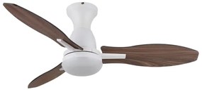 Globo 03671W - LED Stm. stropný ventilátor GALE LED/22W/230V 3000/4500/6000K +DO