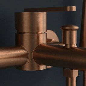 Rea Ontario, vaňová batéria s ručnou sprchovou súpravou, medená matná, REA-B0973