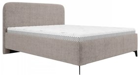 Manželská posteľ Karizo, Dostupné poťahy: Velo 627, Rozmer postele: 140x200