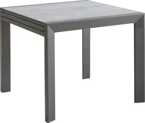 XXXLutz ZÁHRADNÝ STÔL, kov, sklo, 90-180/90/75 cm Ambia Garden - Záhradné stoly - 000815000827