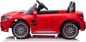 LEAN CARS Autobatéria Mercedes SL65 S Červený lakovaný LCD displej