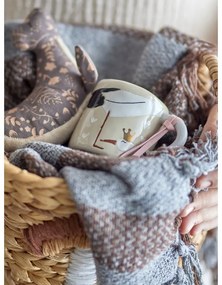 Béžový keramický detský hrnček 225 ml Bambino – Bloomingville Mini