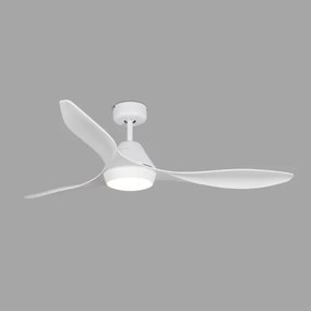 FARO 33346 - LED Stropný ventilátor POLARIS LED/18W/230V biela pr. 132 cm + DO