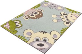 Detský koberec Funky Top Tig mätový